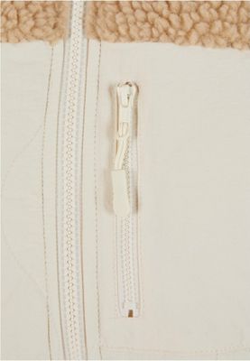 Sherpa Crinkle Nylon Mix Jacket