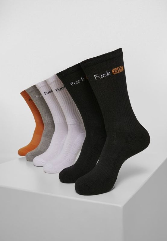Fuck Off socks 6-pack