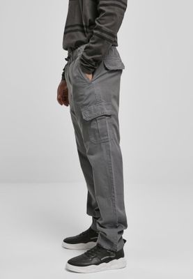 Trousers with leg pocket men