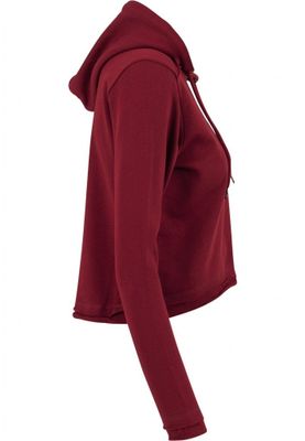 Kort hoodie dam