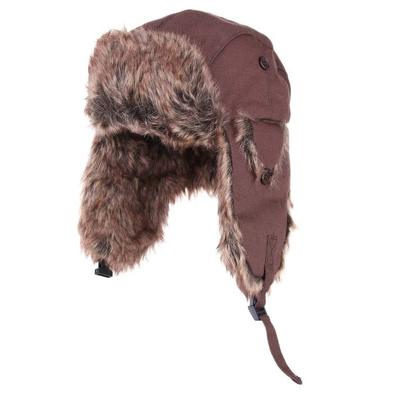 Brun pelshat