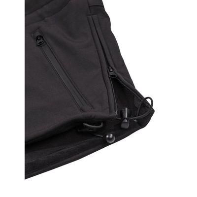 Black softshell jacket