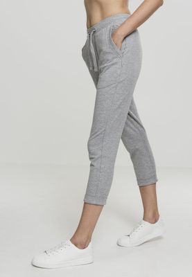 Ladies Open Edge Terry Turn Up Pants