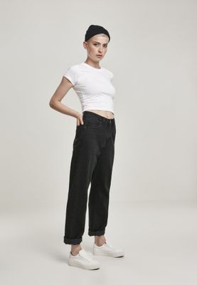 High waisted jeans