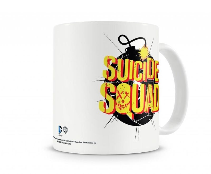Suicide Squad Bomb Logo kaffekrus