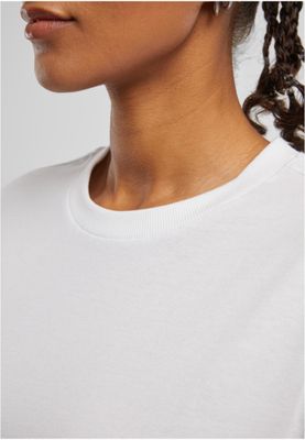 T-shirt för dam i bomullsjersey – vit