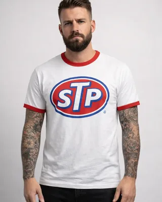 STP Classic Logo Ringer Tee