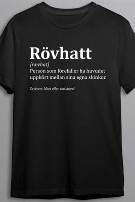 Rövhatt betyder - T-shirt