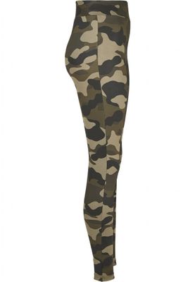 Camo leggings with high waist