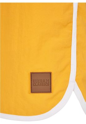 Retro swimming trunks yellow / white