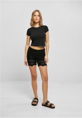 Crocheted shorts for women