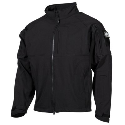 Black soft shell jacket men