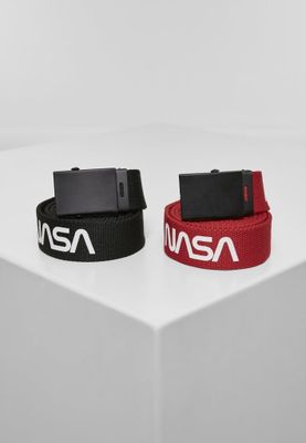 NASA Fabric Belt Extra Long 2-Pack