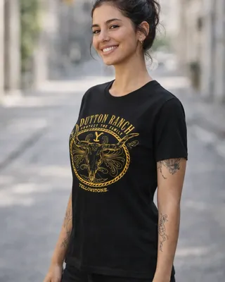 Yellowstone - Protect The Family Girly Tee