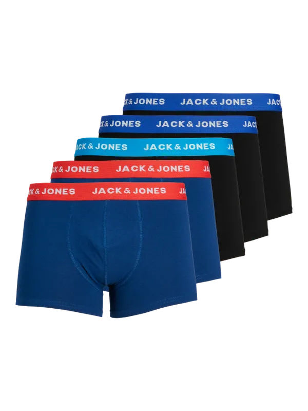 5-pack trunks med elastiskt midjeband