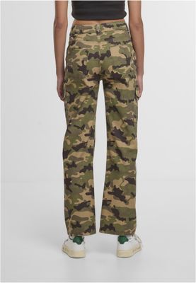 Byxor med camouflage mönster regular – green camo