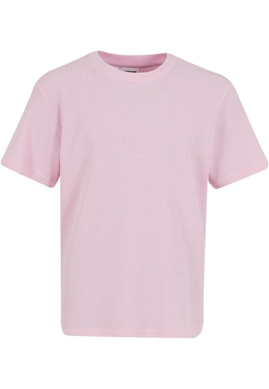 T-shirt för barn med boys Waffle – softpink