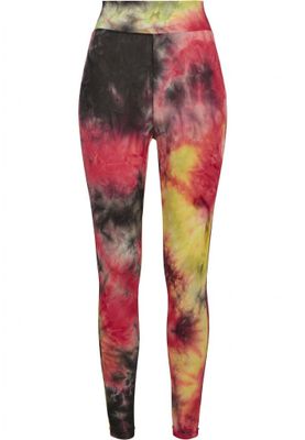 Färgstarka leggings i batikmönster