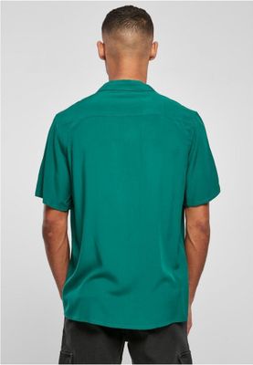 Short -sleeved shirt men's viscose