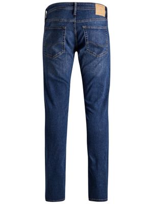 Blue children's jeans with light wear