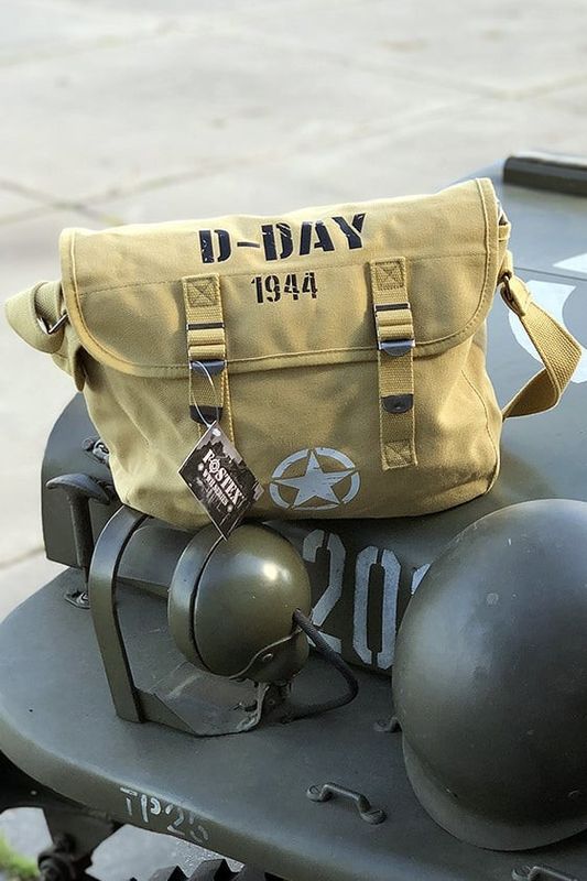 Canvas messenger bag - D-Day 1944