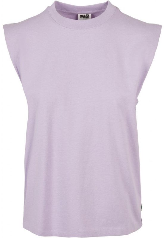 Ladies Organic Heavy Padded Shoulder Tank Top
