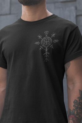 Runic Vegvisir T-shirt