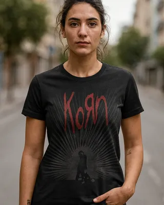 Korn - A Jumbo Beam Girly Tee