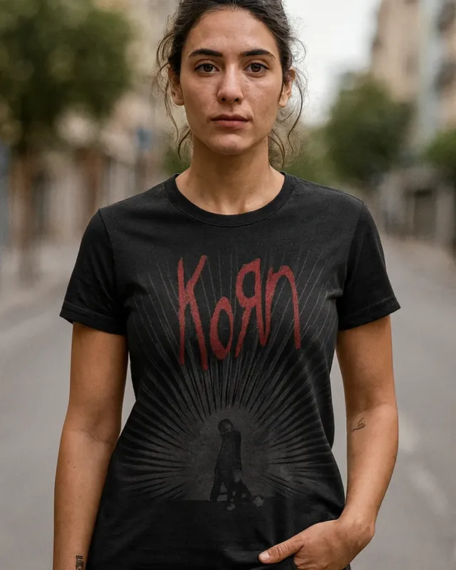 Korn - A Jumbo Beam Girly Tee