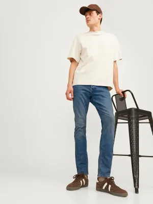 Slim fit jeans GLENN original för herr– blue denim