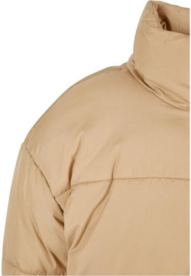 Oversize puffer jacket in short model men