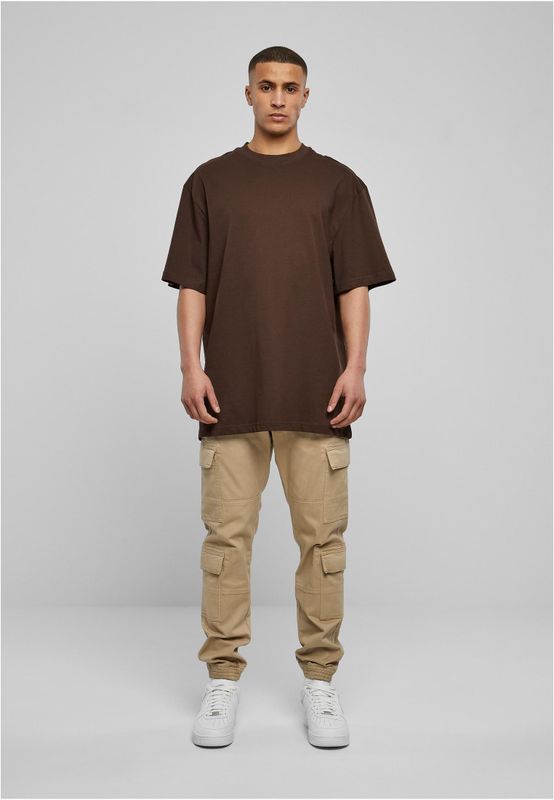 Tall Tee Brown - Extra Lång T-shirt i Bomull