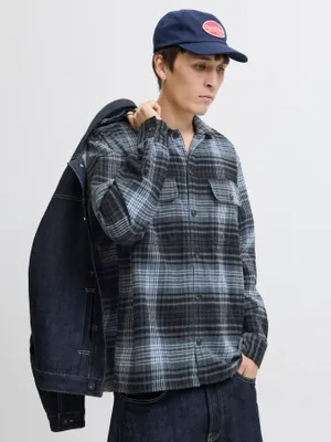 Overshirt skjortjacka herr