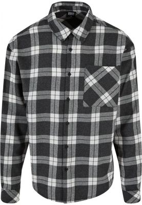 Boxy Dark Checked Shirt