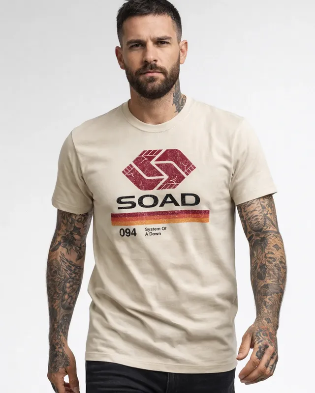 System of a Down Imaginary Eight Track T-shirt herr i khaki