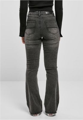 Ladies High Waist Flared Denim Pants