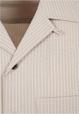 Relaxed Seersucker Short Sleeve Shirt