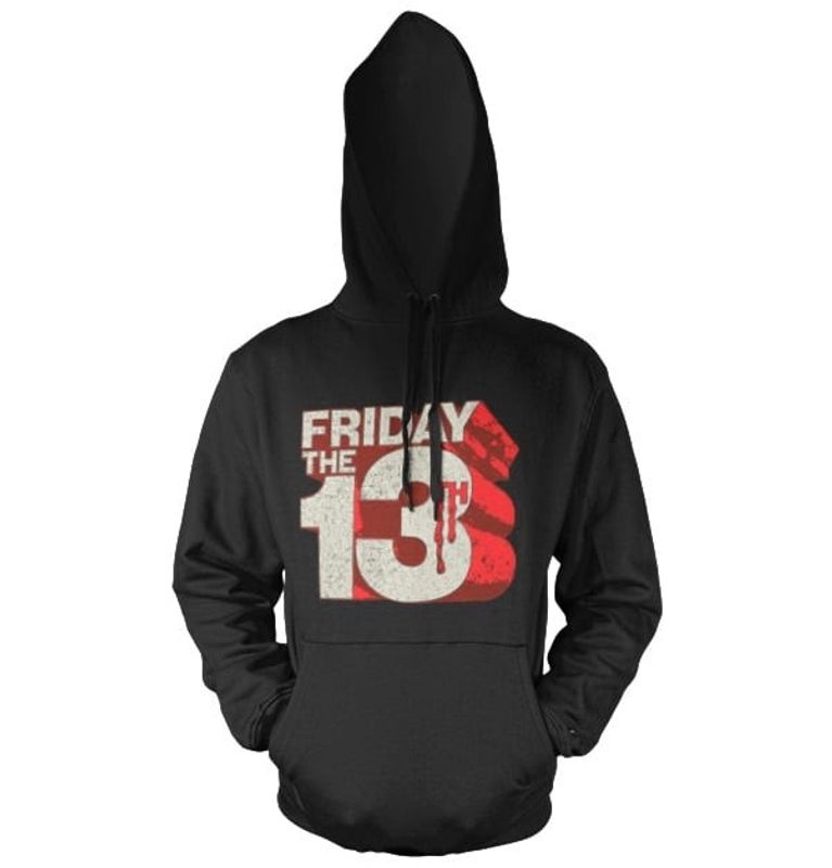Friday The 13th Block Logo Hoodie