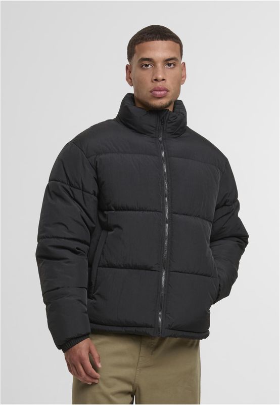 Crinkle Puffer Jacket Jacka för herr – svart