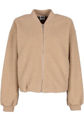 Ladies Structured Bomber Jacket Unionbeige