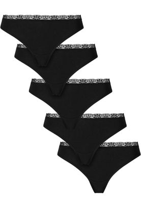 Basic Tanga Lace trosor 5-Pack