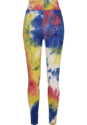 Färgstarka leggings i batikmönster