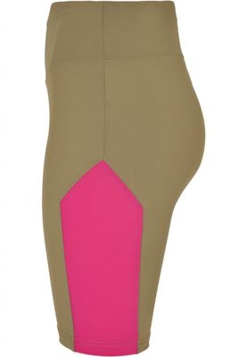 Ladies Color Block Cycle Shorts