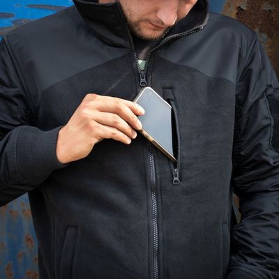 MA-1 fleece bomber jacket