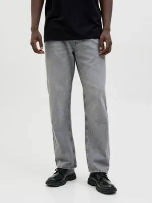 Grå relaxed fit jeans herr - CHRIS