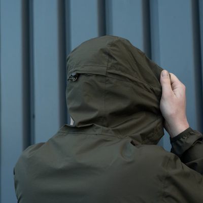 Waterproof shell jacket - men