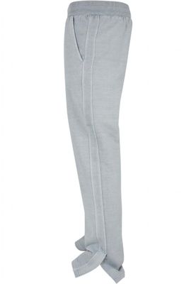 Soft trousers with wide cuffs and slits
