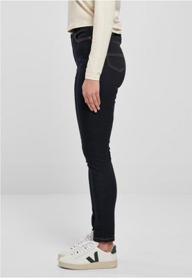 Ladies Organic High Waist Skinny Jeans