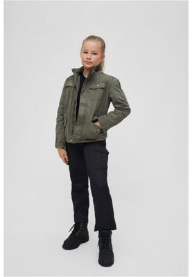 Britannia Olive Green Jacket - Kids