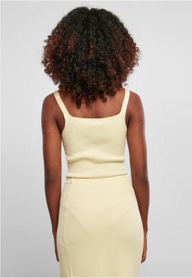Ladies Cropped Knit Top